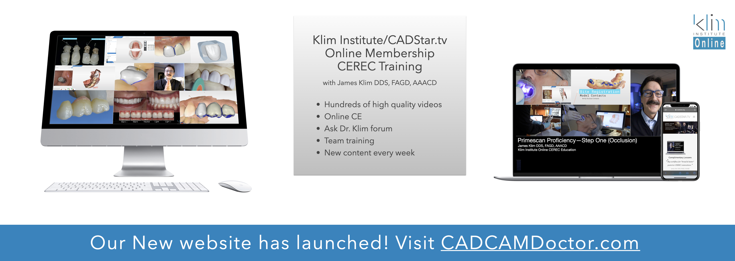 New website launched for online training videos New website launched for online training videos